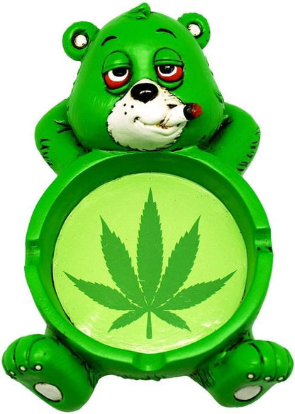Handcrafted Character Resin Smoking Ashtray