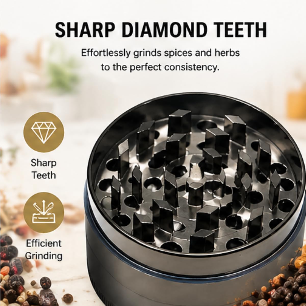 Precision Manual Spice & Herb Grinder