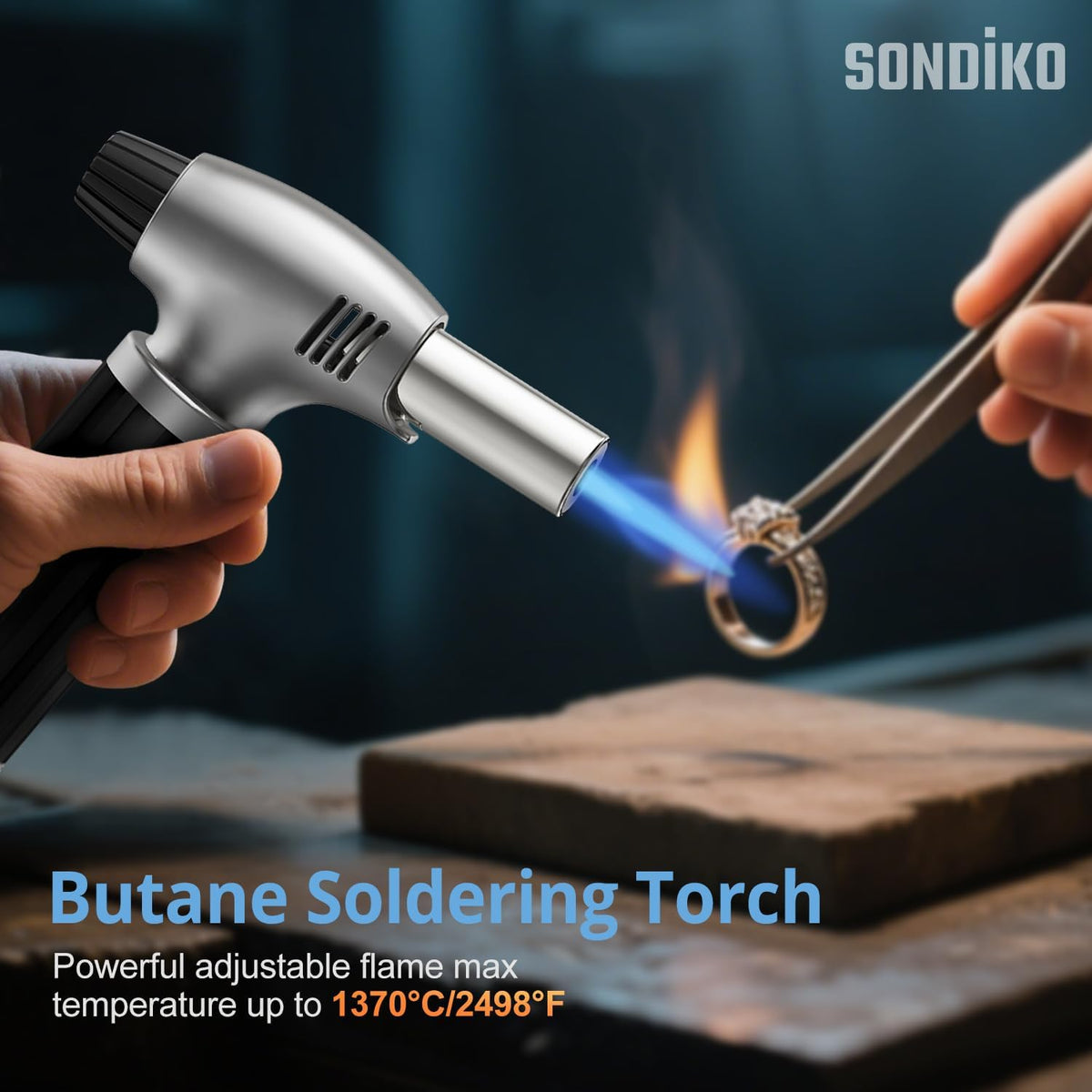 Professional Precision Refillable Culinary Torch
