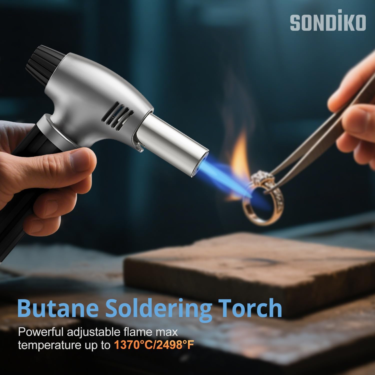 Professional Precision Refillable Culinary Torch