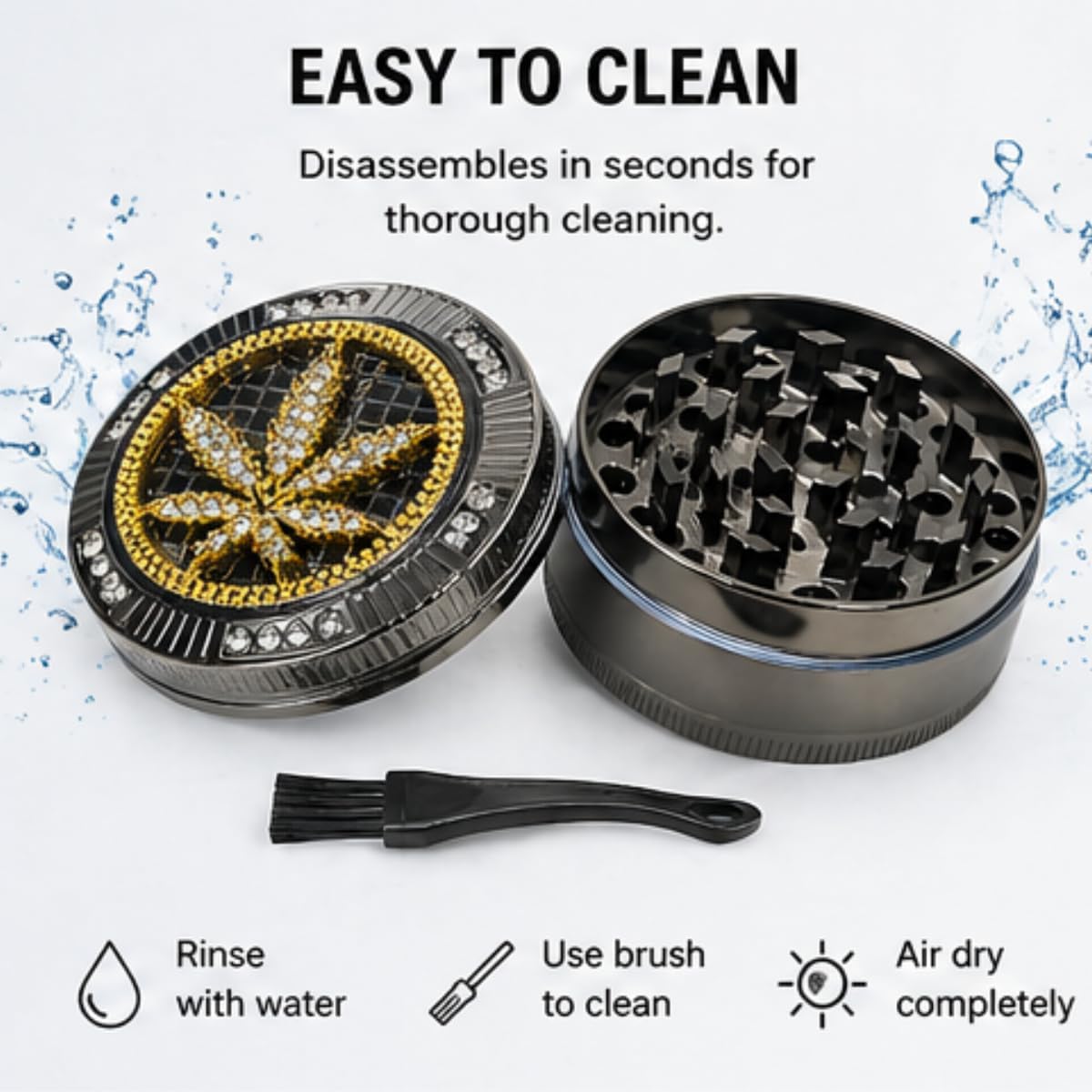 Precision Manual Spice & Herb Grinder