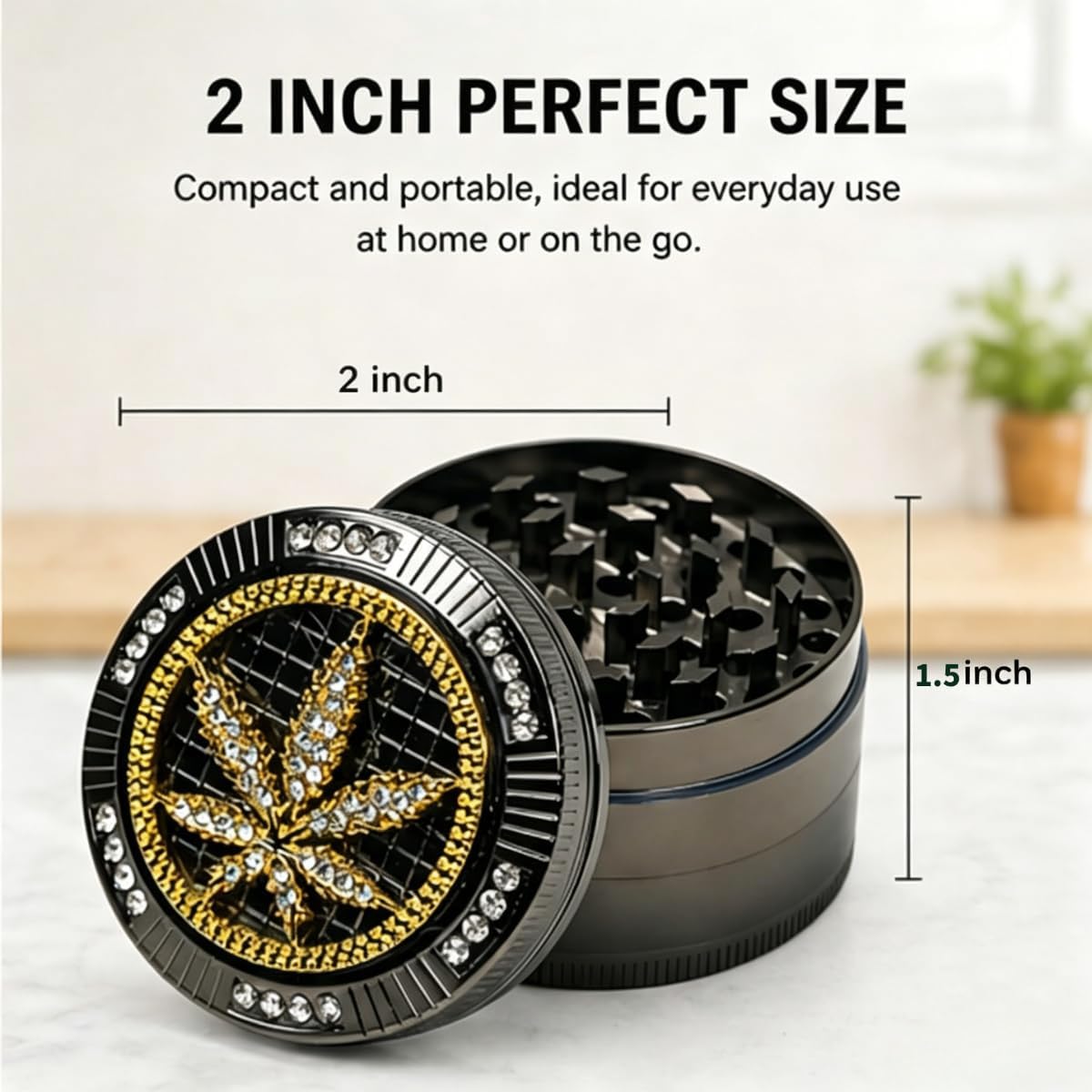 Precision Manual Spice & Herb Grinder