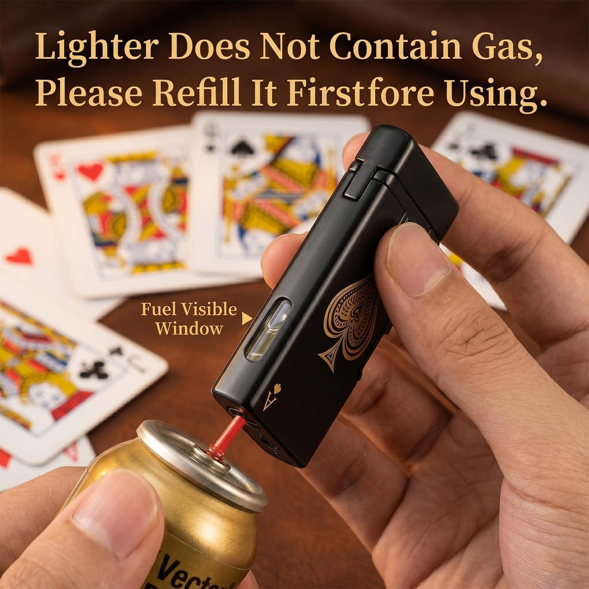 Dual Jet Windproof Torch Lighter Set