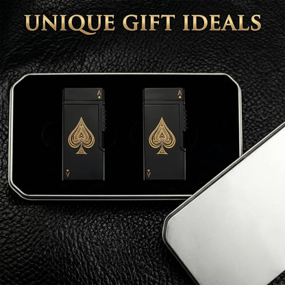 Dual Jet Windproof Torch Lighter Set
