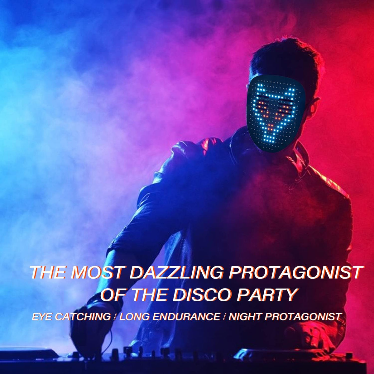 **Interactive Gesture-Sensing LED Digital Mask**