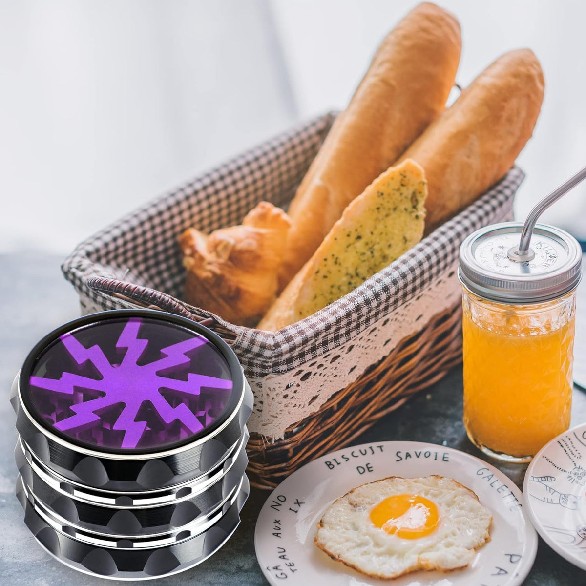 Professional Non-Stick Manual Spice Grinder