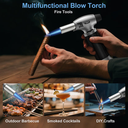 Professional Precision Refillable Culinary Torch